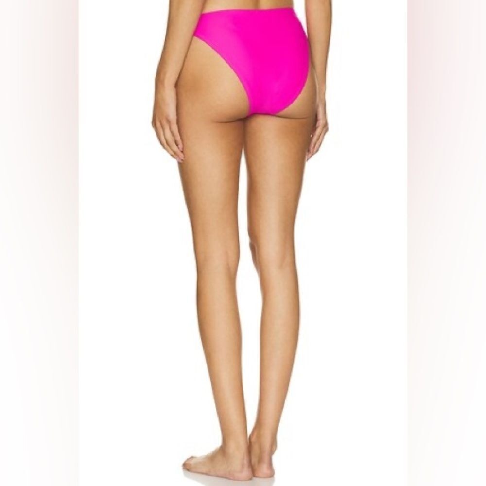 Good American Better Bikini Bottom Hawaiian Pink Size 3/4 New With Tags - Picture 3 of 5